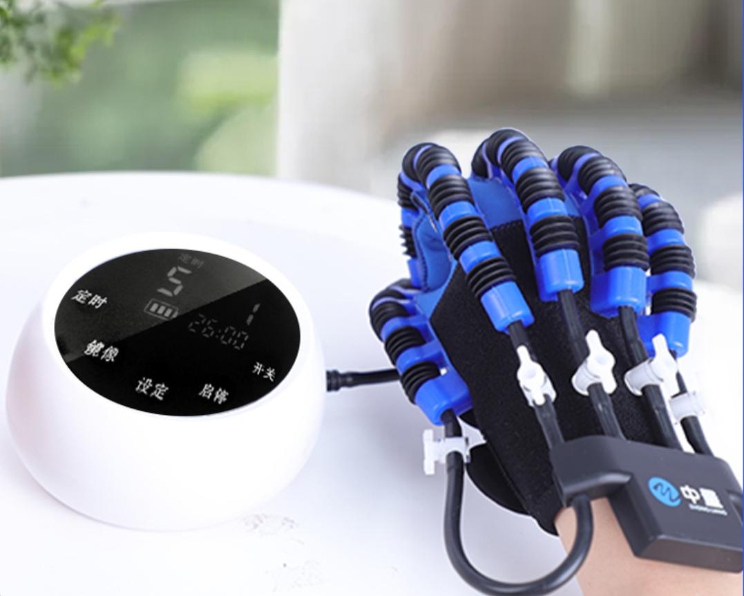 适老产品-手指康复训练器康复手套脑梗手部按摩器中风偏瘫手功能屈伸抓握锻炼智能 右手:基础玲珑款【分指】