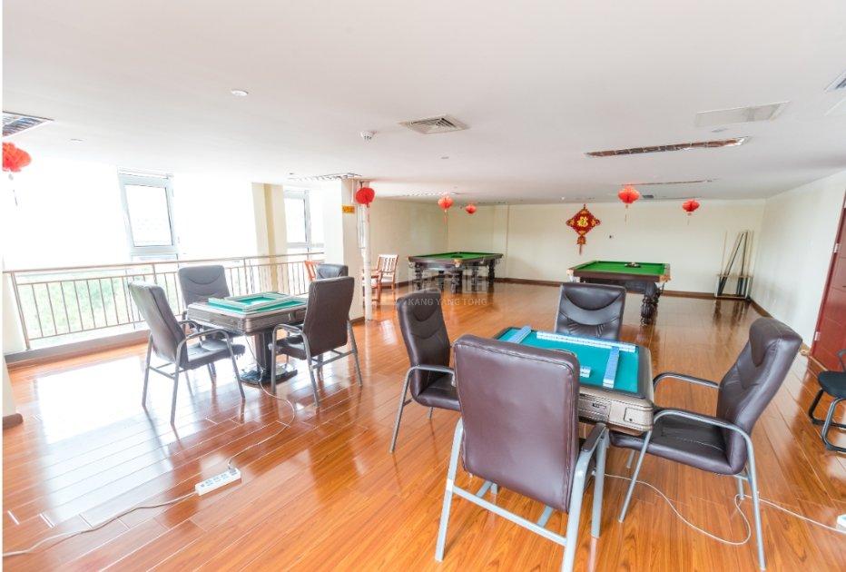 济南金龄老年公寓环境图-棋牌室