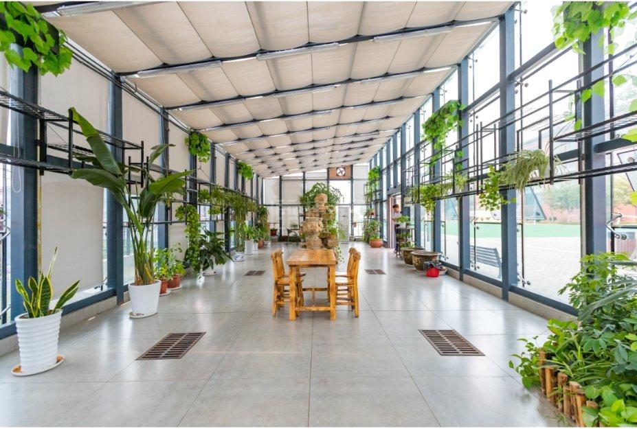 济南金龄老年公寓环境图-阳光花房