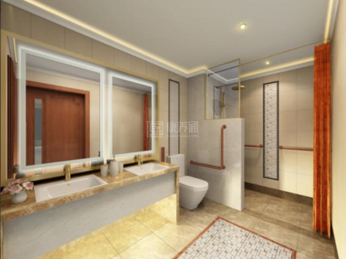 青岛亲和源老年公寓环境图-卫生间