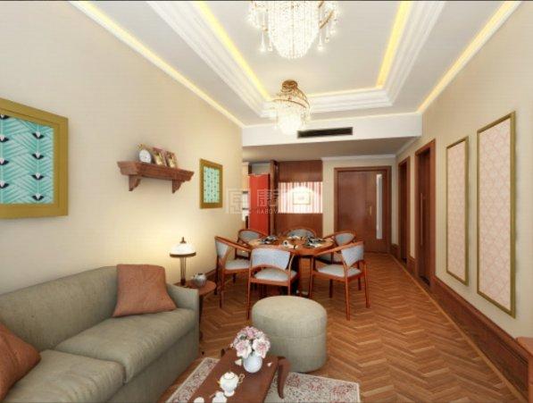 青岛亲和源老年公寓环境图-客厅