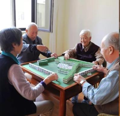 莱阳德怡老年公寓环境图-棋牌室