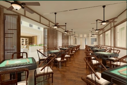 椿萱茂(成都南三环)老年公寓环境图-棋牌室