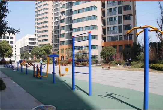 合肥九久夕阳红老年城环境图-健身器械