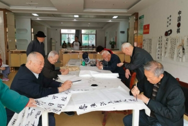 合肥九久夕阳红老年城环境图-书画室