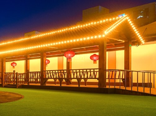 聚宝养老中心环境图-室外