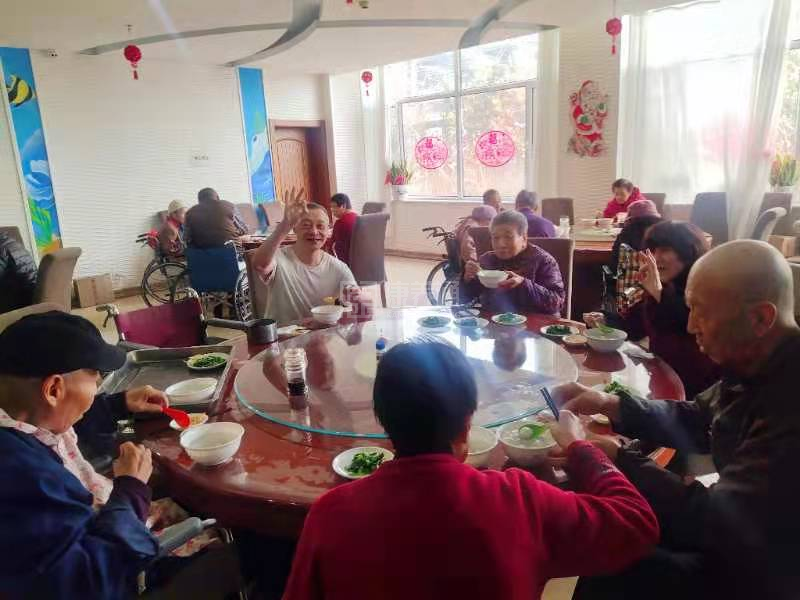 福康老年公寓环境图-餐厅