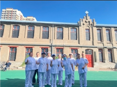 天泽老年公寓环境图-户外