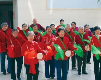 烟台市老年福利服务中心服务项目图2文艺表演