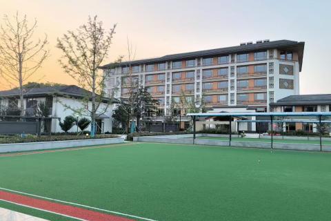  昆山市锦溪康养中心环境图-操场设施