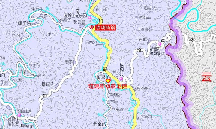 北京市怀柔区琉璃庙镇敬老院环境图-阳台