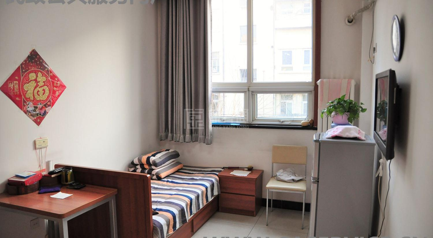 北京市朝阳区三间房地区老年公寓环境图-床位