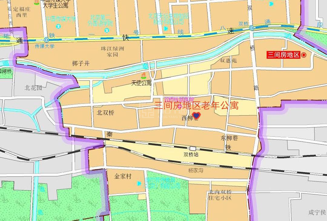 北京市朝阳区三间房地区老年公寓服务项目图2亦动亦静、亦新亦旧