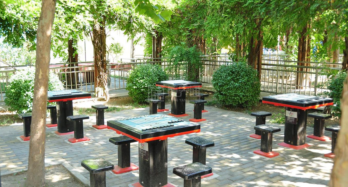 北京市海淀区上庄镇敬老院环境图-餐台