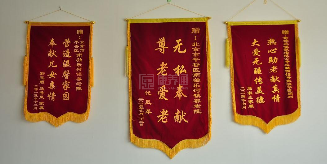 北京市平谷区南独乐河镇敬老院环境图-餐台