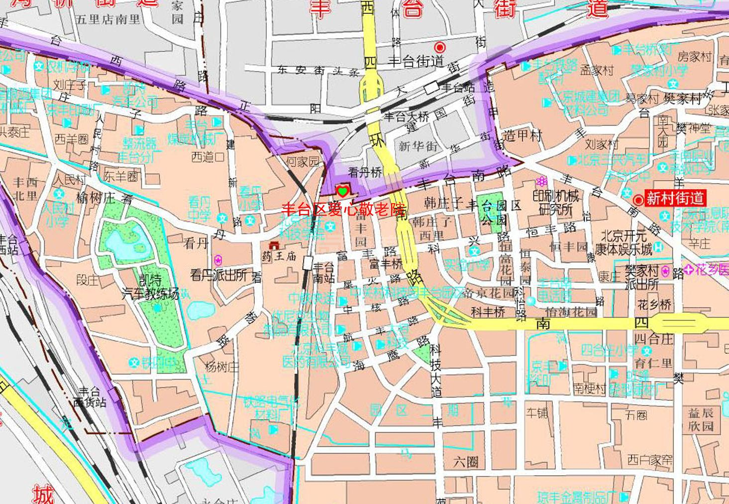 北京市丰台区爱心敬老院服务项目图3惬意的环境、感受岁月静好