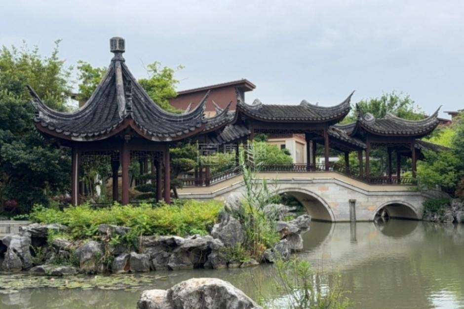 国寿嘉园苏州雅境环境图-苏式廊桥