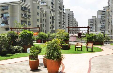 上海虹口区银康老年公寓环境图-餐台