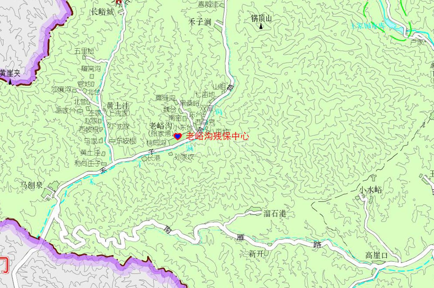 北京市昌平区流村镇老峪沟残保中心环境图-餐台