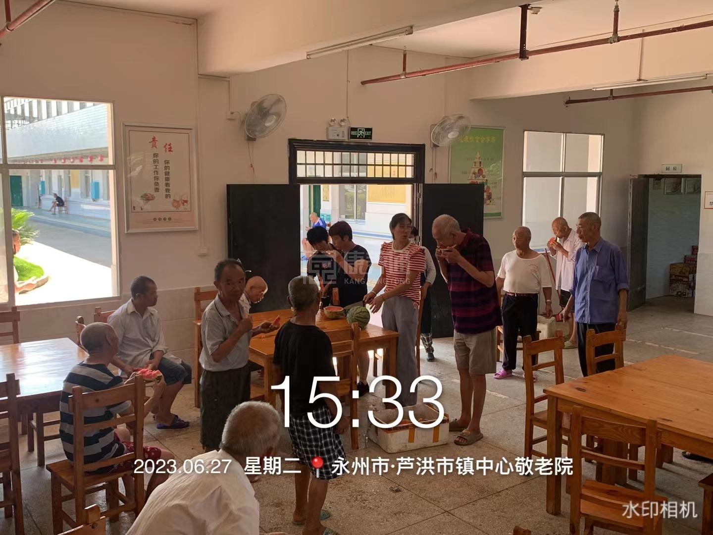 东安县芦洪市中心敬老院环境图-走廊